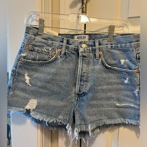 Agolde denim shorts